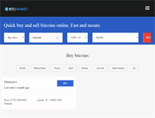 Tablet Screenshot of bitcoinsmarket.info
